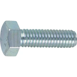 TRUSCO Hex Bolt Trivalent White Size M6 X Pack of 20 3-Pack, b7220630