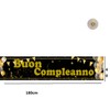 Decorazioni di buon compleanno, striscioni di buon compleanno, striscioni di