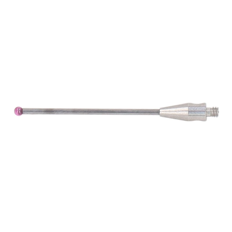 CMM Touch Probe Stylus Red Wear Resistant Ball Tungsten Carbide