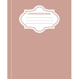Rosy Brown Composition Book