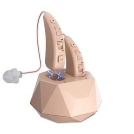 Hearing Amplifier For Seniors with 2 Preset Modes and Adjustable Volume - Delmicure Rechargeable Digital Hearing Aids