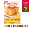 Krusteaz Honey Cornbread and Muffin Mix, 15 Ounce (Pack of
