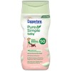 Coppertone Pure Simple Baby - Loción de protección solar a