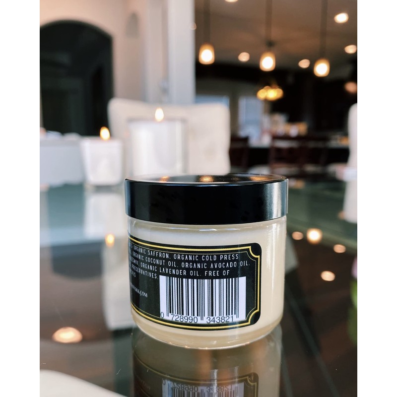 SAFFRON SILK BODY CREAM (60 gram / 2 oz)