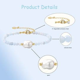 chorfla Beaded Colorful Bracelets For Women, Friendship Bracelet Adjustable Bracelet for Women Trendy Jewelry Gifts for Birthday Mothers Christmas Valentine