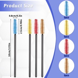 20PCS Hummingbird Feeder Parts Cleaning Brush, Mini Cleaning Brushes Set for Narrow Small Bottles, Tubes, Jars