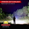 LETMY Tactical Flashlight S2000-2 Pack Bright Military Grade LED Flashlights