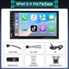 Motoris 7" Car Stereo with Wireless CarPlay & Android Auto,