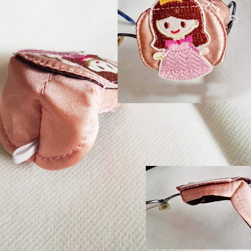 Fancy Pumpkin Creative Mulberry Silk Eye Patch Single Eyeglass Cover