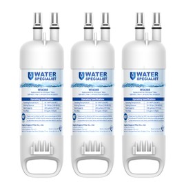 Waterspecialist WS638 Water Filter,Replacement for W10295370A, Everydrop® Filter 1, EDR1RXD1, EDR1RXD1B, P8RFWB2L, P4RFWB, Kenmore® 46-9081, 46-9930, Refrigerator Water Filter, 3 Filters
