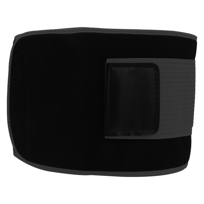 Breathable Mesh Support Exercise Belt Adjustable Waistband Fitness Waist ProtectorBlack