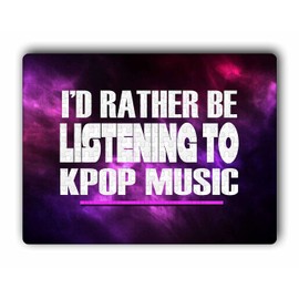 Makoroni - I'd Rather BE Listening to Kpop Music - Jigsaw Puzzle 252 pcs, DesO66