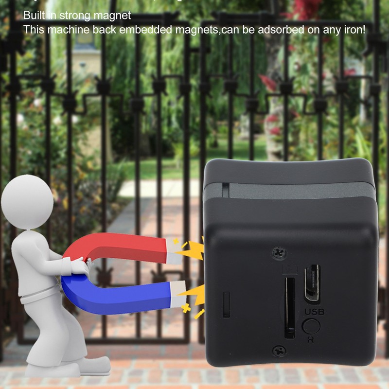 1080P HD Mini Camera with Fixed Bracket Infrared Night Camera