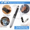 Zonon 15 Pieces LED Ballpoint Pen with Stylus Tip, Multi-Function