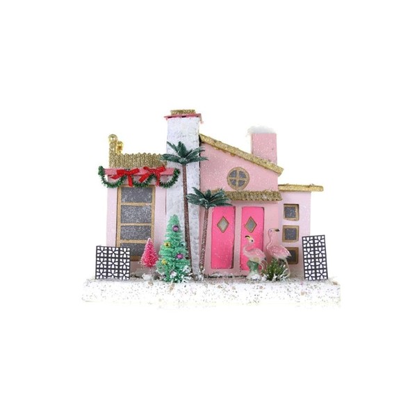 Cody Foster & Co Pink Flamingo Palm Springs Beach House