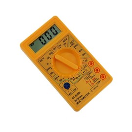 Hycy Digital Multimeter Electronic Tester 0.5" LCD Display AC/DC 750/1000V Amp Volt Ohm Tester Meter DT-830B