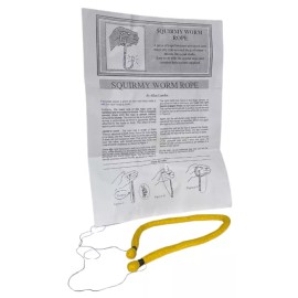 SQUIRMY WORM ROPE Magic Trick Joke Toy Kid Moving Animated Squirms Snake Gag