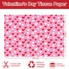 JarThenaAMCS 60 Sheets Valentine's Day Tissue Paper Pink Red White