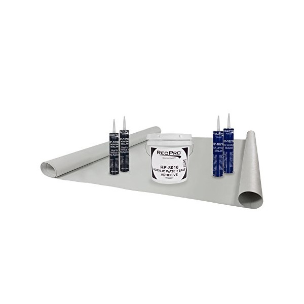 RecPro RecFlex RV Slide Out Rubber Roof Kit | 4.5'