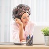4-Piece Hair Net for Rollers, Triangular Mesh Women's Hair Net