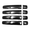 Toworldit 8pcs/Set ABS Exterior Door Handle Decorative Cover Trim Compatible