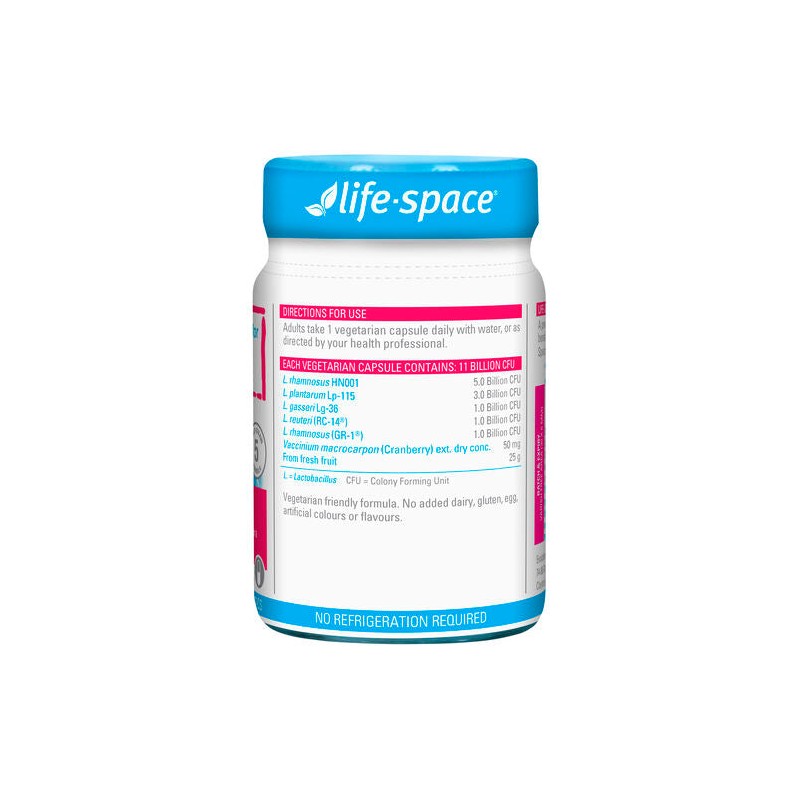 Life-Space Urogen™ Probiotic for Women with Cranberry 60 Hard Capsules