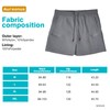 Aureonus Swimming Trunks for Men Swimming Shorts with Zip and