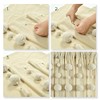 Lush Decor - Cortina de Ventana con Pompones Bohemios (Panel