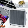 Dual Core 2-Row Full Aluminum Cooling Radiator for 4Runner/Pickup 4WD V6 88-95