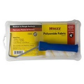 Whizz Threaded End 4 in. W Metal/Plastic Mini Paint Roller Kit