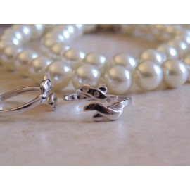 Got Piercing .925 Sterling Silver Adjustable Cubic Zirconia Toe Ring.