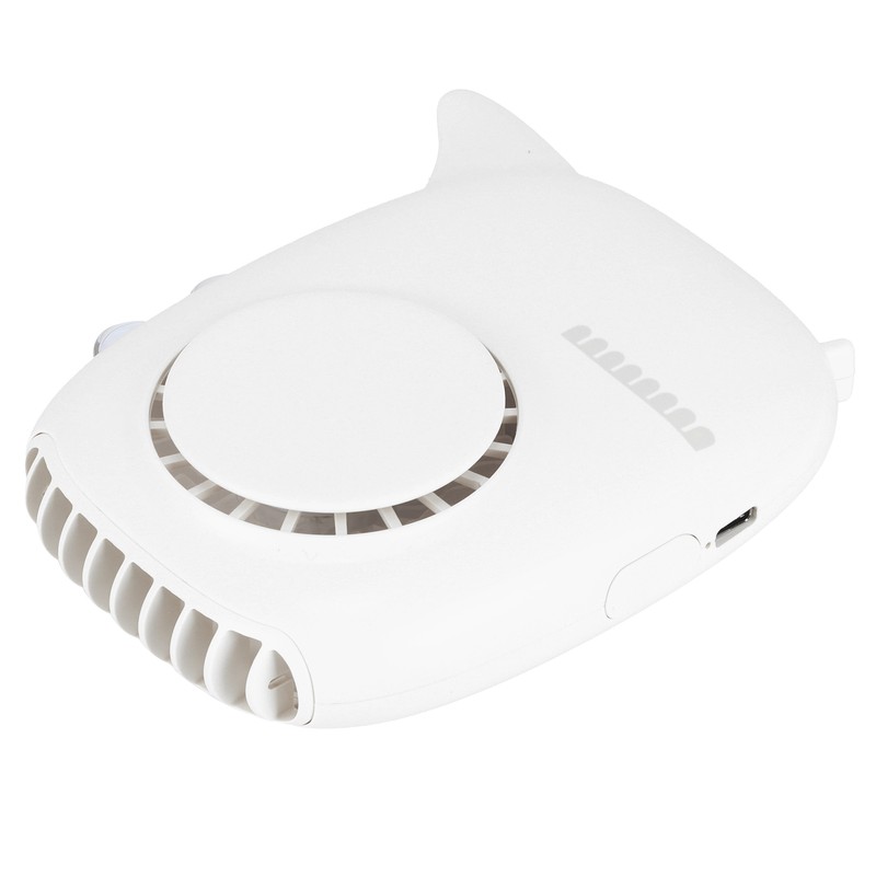 Electric Fan Hanging Neck Portable Small Electric Fan with 3‑Gear