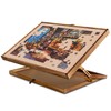 Lavievert 2 in 1 Reversible Jigsaw Puzzle Board, Angle &
