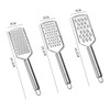 ShanBye Kitchen Grater, Stainless Steel, 3 Pieces Small Grater with