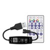 Cleiscry - Kit de tira LED USB 1903, 1 m