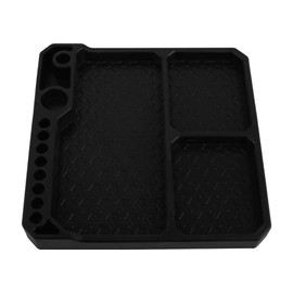 ZIJOT Silicone Tool Tray, Parts Tray Organizer with Tool Stand