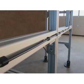 Clips for Cable Attachment to Construction Profile, Quick Attachment with Push-Click Function, Clamp Holder, Cable Clip for Aluminium Profiles (I Type Nut 6, Inner Diameter 7 mm, Black, 25, Quantity)