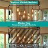 4-Pack Vintage 8W ST64 LED Edison Light Bulbs 100W Equivalent,