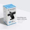 Amcrest Cámara Web 1080P con Micrófono para Escritorio, Cámara Web