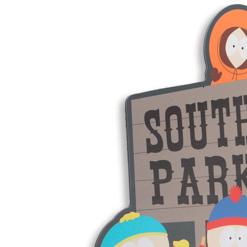 South Park Iconic Metal Sign - Large South Park Wall