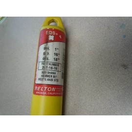 Relton 207-16-18 1" X 16" - Sds+ Single Cutter Hammer Bit