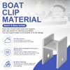 99-001524 Bimini Top Bracket Pontoon Top Bimini Clips for Boats,