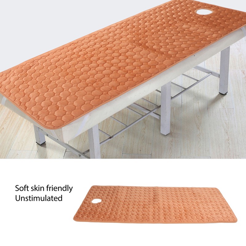 Massage Table Sheet Foldable Soft Round Face Breath Hole Massage