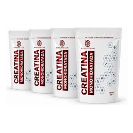 Creatina Monohidratada Pura 400 G  Bonsanté Labs  Pack 4                                                                                              