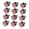 WOONEKY 30 Pcs Screw Cue Tips Replacement for Billiard Cues