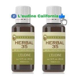 Leudine HERBAL 35 W/35 Essential Oils Headaches Stress Migraine