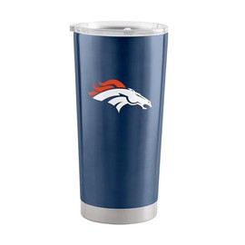 Logo Brands 610-S20T-1: Denver Broncos 20oz Stainless Tumbler