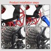 TDR F112 R148.5 Mountain Bike Quick Release Skewers Axles Set