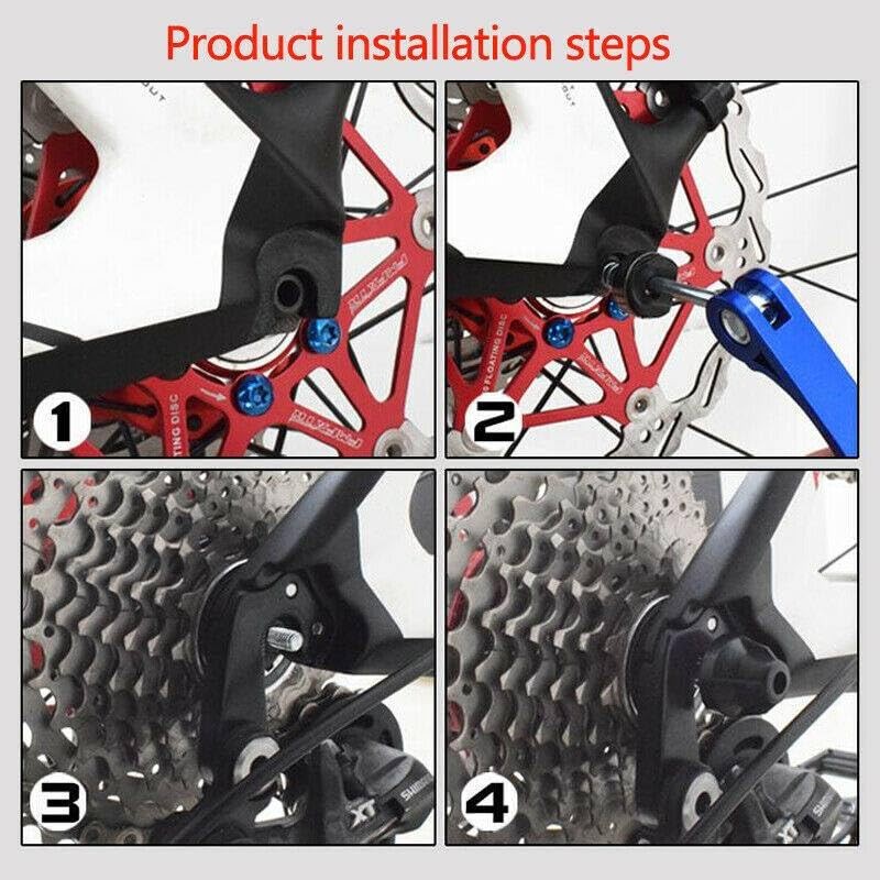 TDR F112 R148.5 Mountain Bike Quick Release Skewers Axles Set