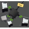 Sucre Auxiliary ® 24A 450V 5 Way IP68 Waterproof Electrical
